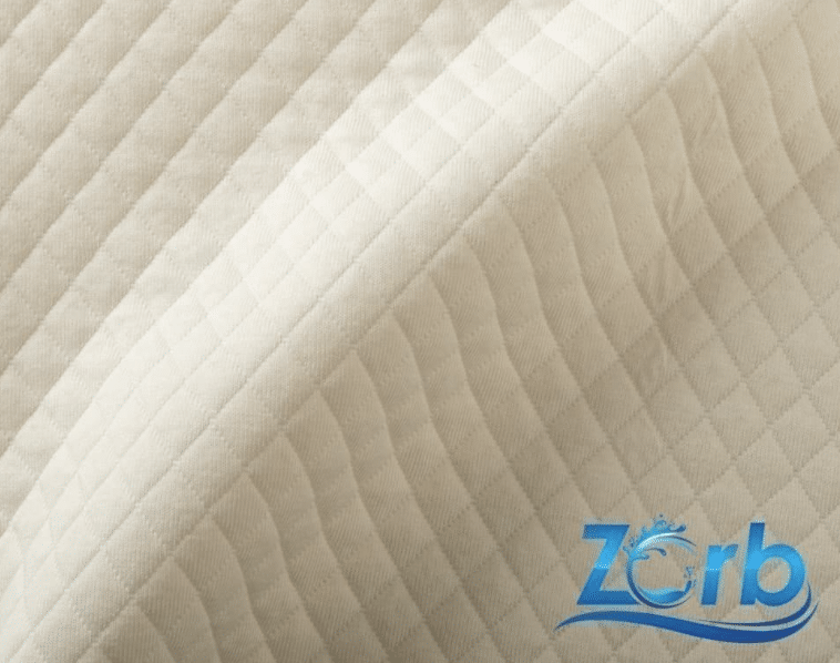 Zorb® 3D Stay Dry Dimple Silver Fabric With SILVADUR™ by the Metre